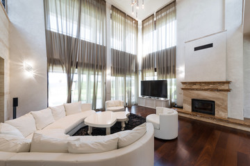 comfortable living room interior