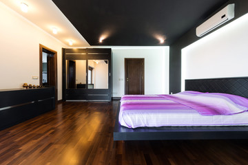 Interior specious luxury bedroom
