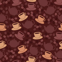 Restaurant seamless pattern