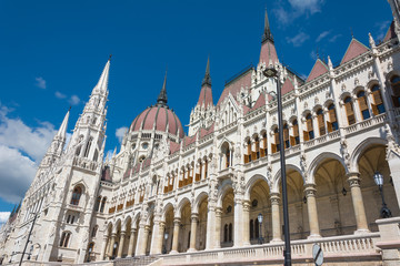 Fototapeta na wymiar Budapest parliament , Hungary