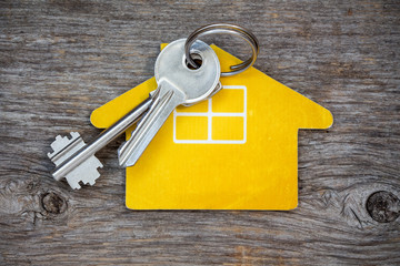 Keys and  house symbol
