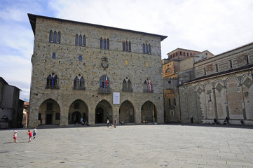 Main square in Pistoia