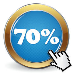 70 PERCENT ICON