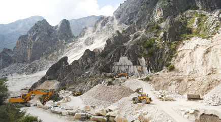The Marble Quarries. Apuan Alps, Italy