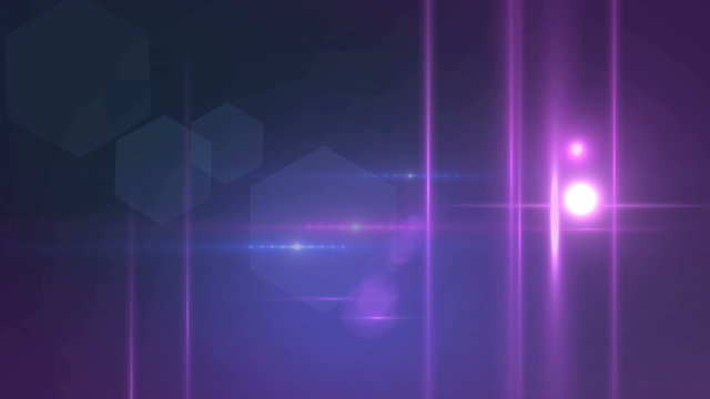 light spot moves and explode