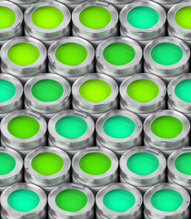 Seamless abstract background with color ink banks.