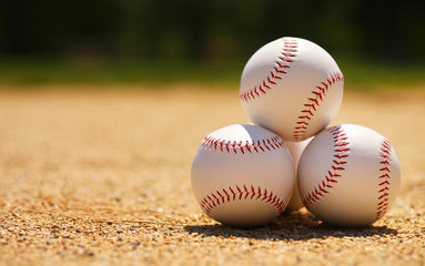 Baseball. Balls on Field - 69462392