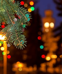 Detail Of Christmas Tree