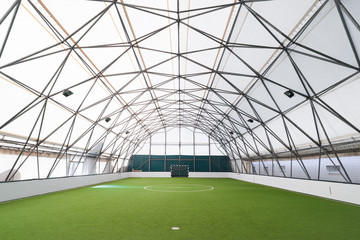 Fototapeta premium indoor football field