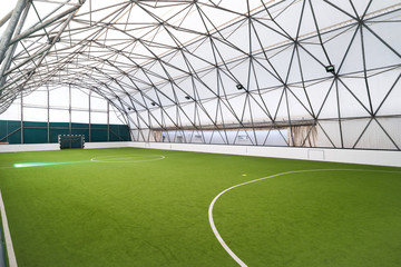 indoor football field