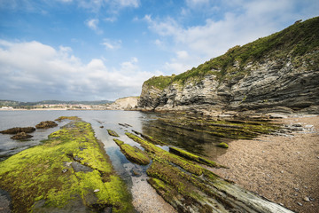 Coastline in Spain, Bay of Biscay