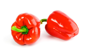 red pepper isolated on white background