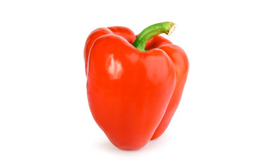 red pepper isolated on white background