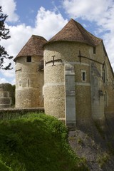 Obraz premium chateau de harcourt en normandie france