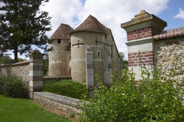 chateau de harcourt en normandie france