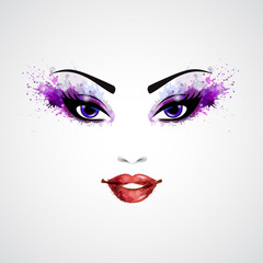 Fototapeta premium Woman face