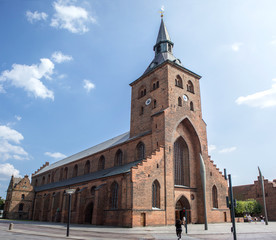 Obraz premium Sankt Knuds Kirke Odense Fyn Danmark