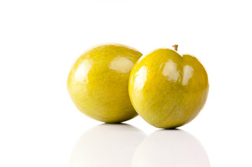 fresh plums