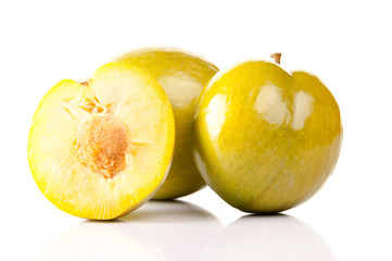 fresh plums