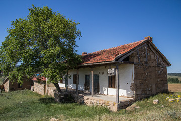 Fototapeta na wymiar Country house in Eskisehir / Turkey