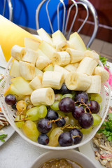 Plate of fruits