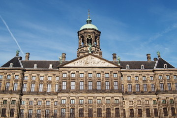Fototapeta na wymiar Amsterdam, Koninklijk Paleis