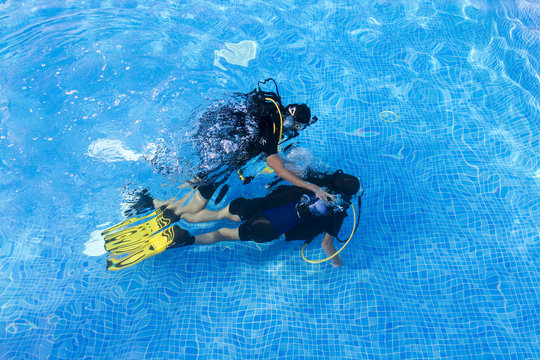Scuba diving baptism