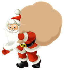 Santa claus - space for text