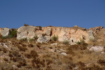 Fototapeta na wymiar mountain near Jerusalem