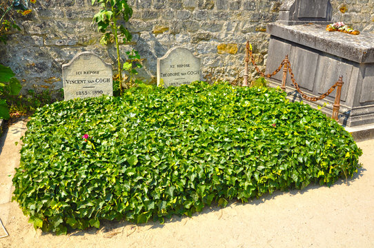 Auvers-sur-Oise, tumba de Vincent Van Gogh y su hermano Theo