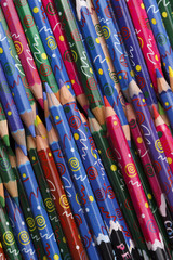 Coloured pencils