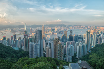 Hong Kong viewed from Victoria Peak