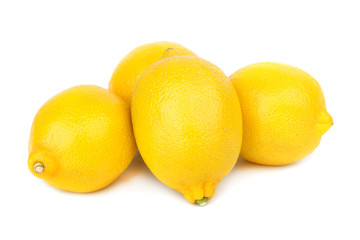 Lemon isolated on white background