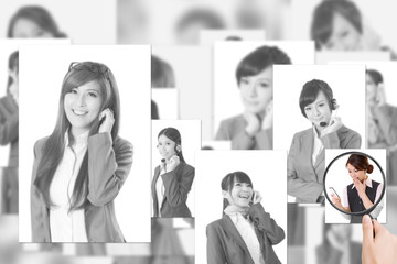 Obraz premium Concept of human resources