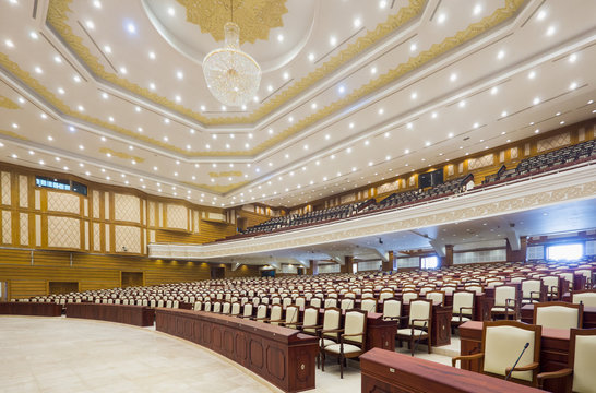 The Upper House At The Parliament Of Myanmar