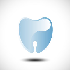 Abstract tooth icon
