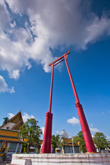 Giant Swing in Bangkok of Thailand