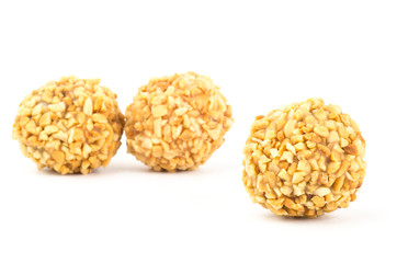 Peanut chocolate ball