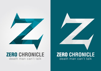 Z Zero Chronicle icon symbol from an alphabet letter Z.