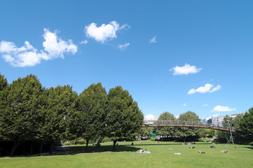 Obraz premium Paris, jardin de Reuilly