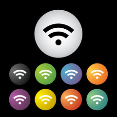 wireless  symbol set
