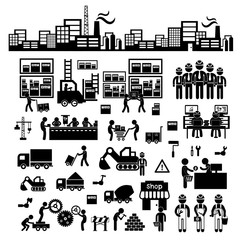 manufacturer and distributor icon