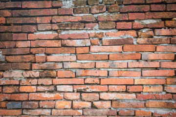 Fototapeta premium Background of old grunge brick wall texture