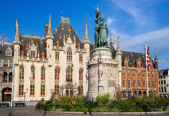 Grote Markt, Bruges, Flandre