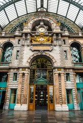 Gare centrale, Anvers, Belgique