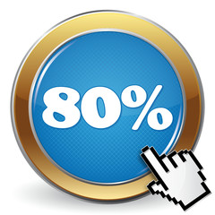 80 PERCENT ICON
