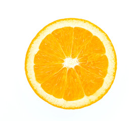 Orange isolated on white
