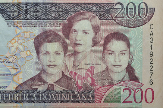 mirabal sister dominican banknote