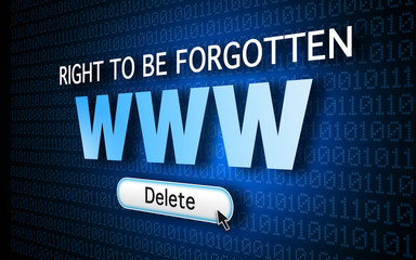 Right to be forgotten