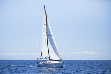 Fototapeta premium Yachting. Sailing. Luxury yachts.